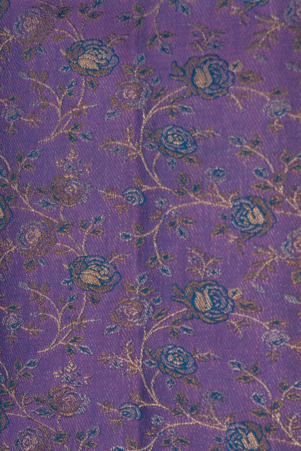 Image of Kanchipattu Brocade Purple Saree